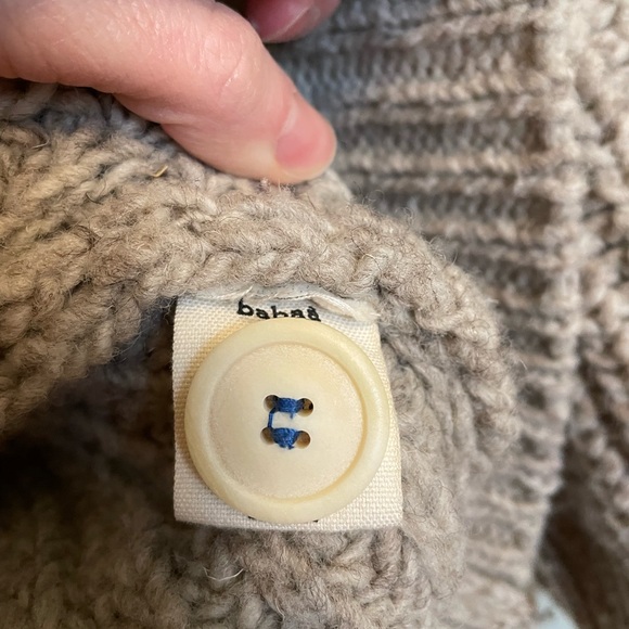 Babaa Wool Cardigan No. 19 in Mist - Picture 4 of 4